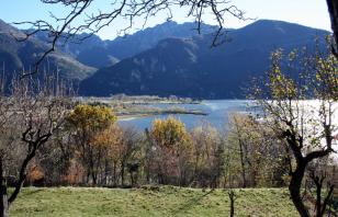 Monte Croce di Perlè e il Lago d'Idro